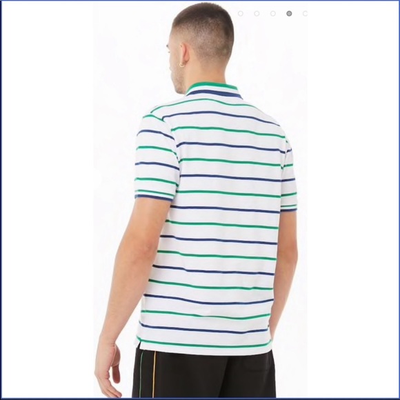 L-Forever 21x Disney Donald Duck Striped Polo - Picture 3 of 8